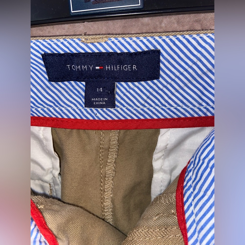 Tommy Hilfiger boys tan chino pants-size 14-EUC! - Picture 5 of 5
